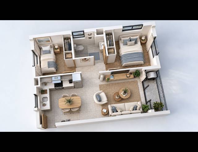 2 BEDROOM APARTMENT TO LET IN MILNERTON CENTRAL